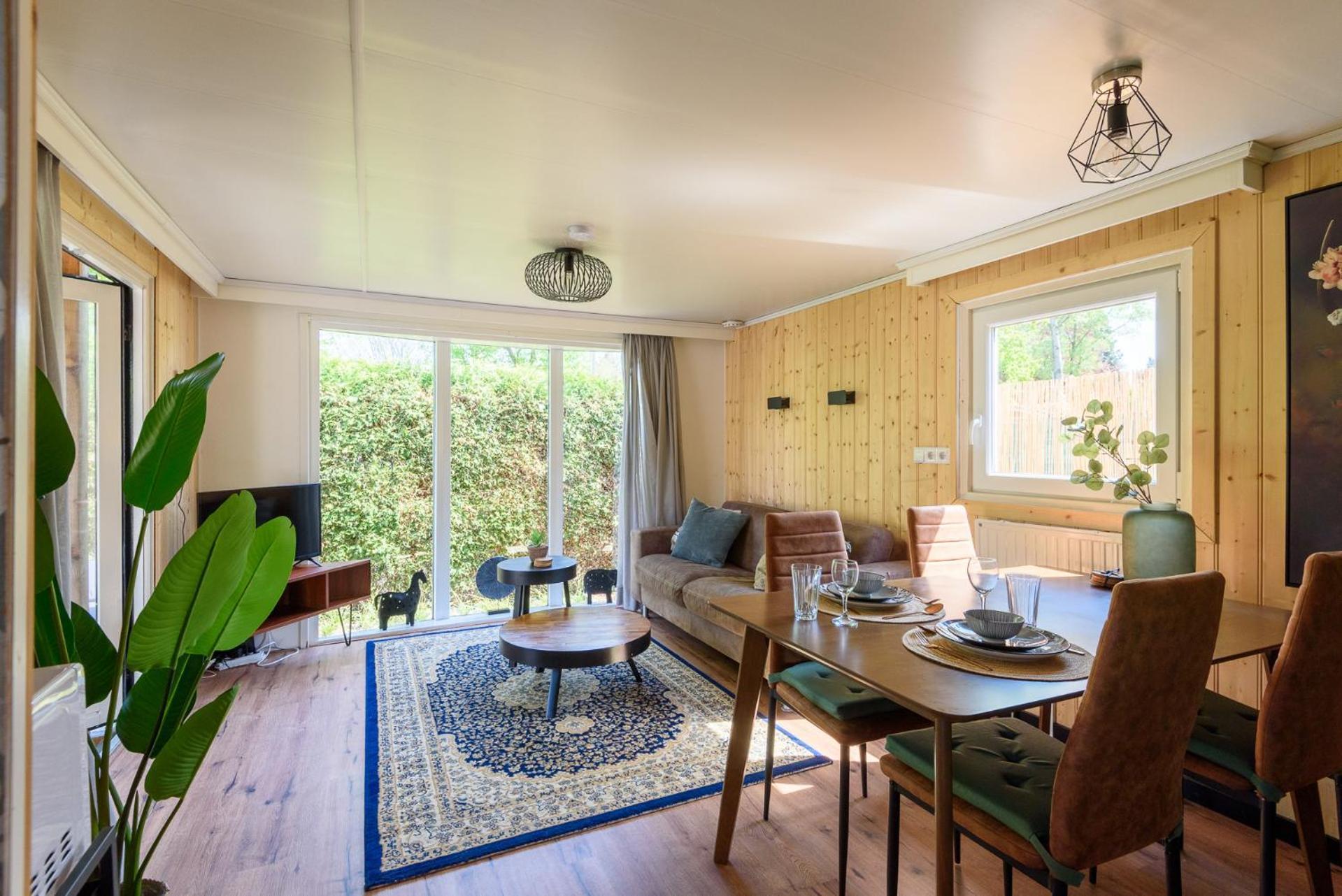 Chalet Op Rustig Park Op De Veluwe Putten Exterior foto